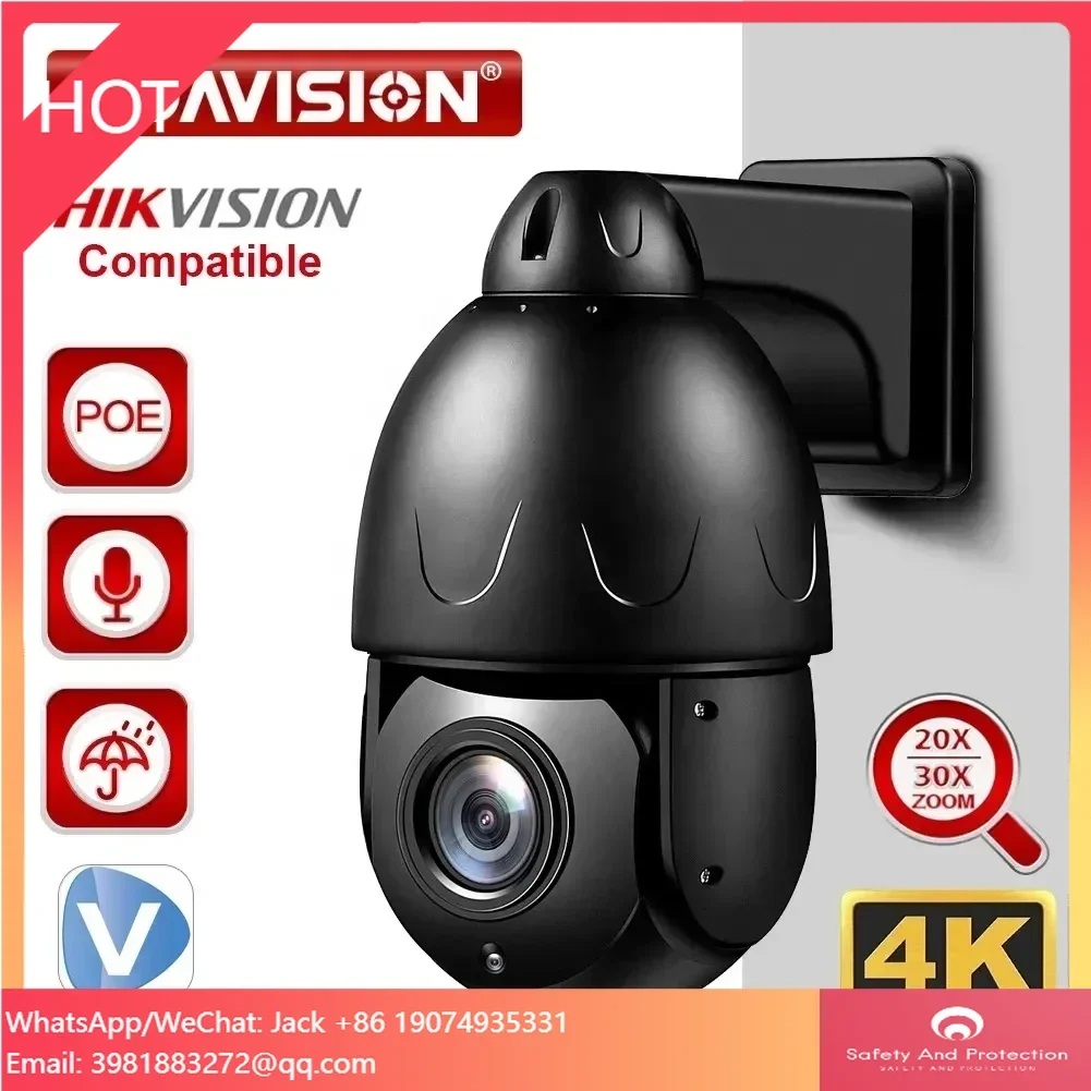 Ip Camera Outdoor 4K - Câmera PTZ Dome BOAVISION 4K 8MP