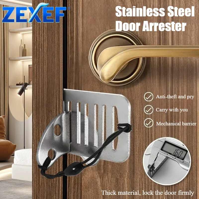 Home Security Units - Fechadura de Segurança Portátil para Porta,