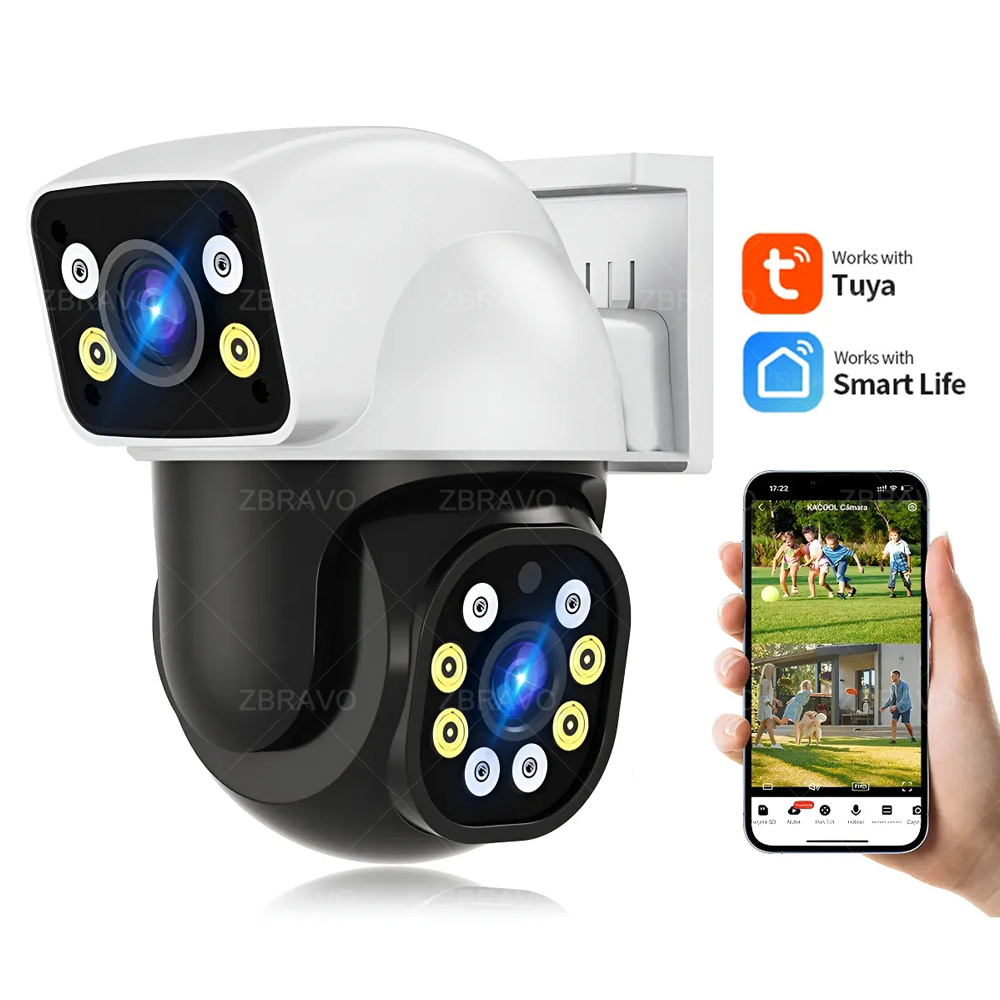 Home Security Upgrades - Câmera Externa Smartlife 8MP WiFi Tuya