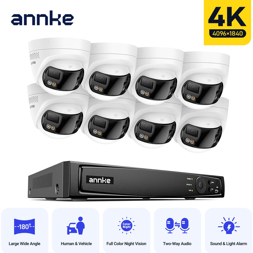 Ip Camera Outdoor 4K - Sistema de câmera de segurança de