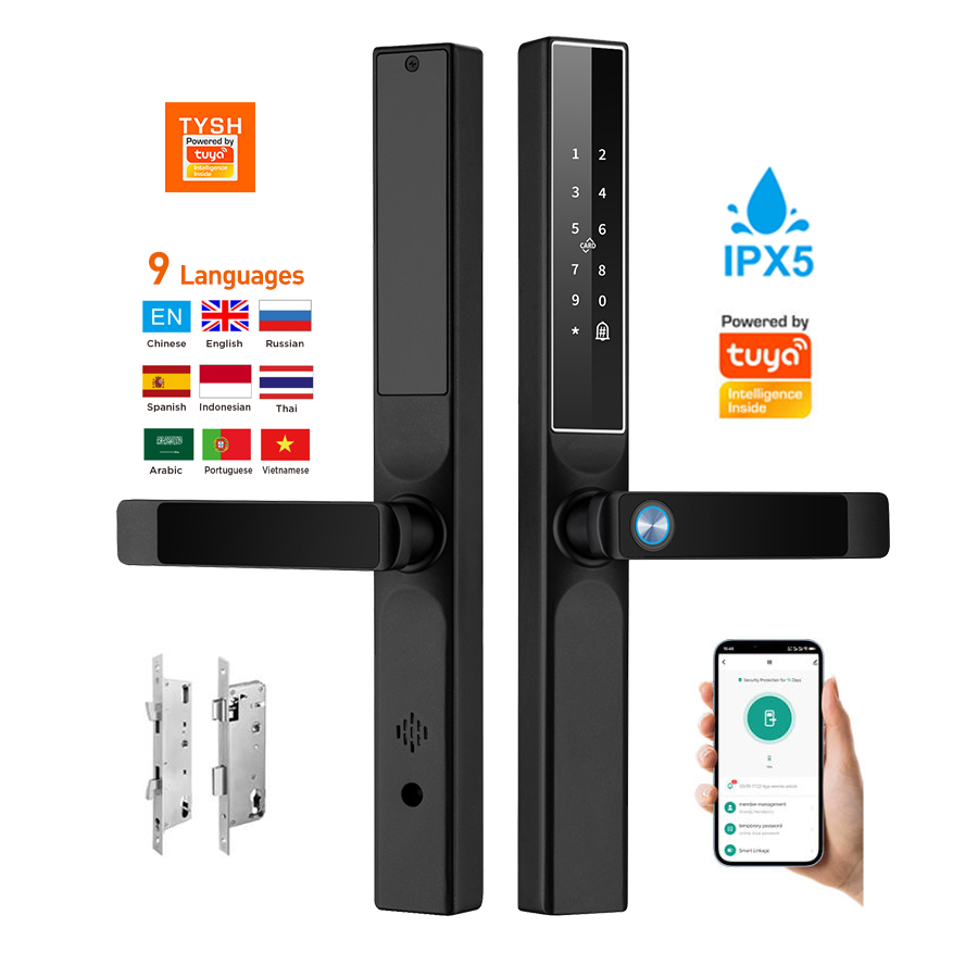 Home Security Upgrades - Tuya app impressão digital fechadura da