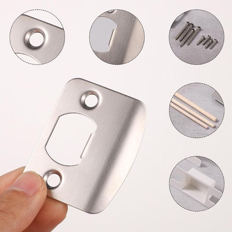 Home Security Upgrades - Conjunto placas greves porta elegante conjunto
