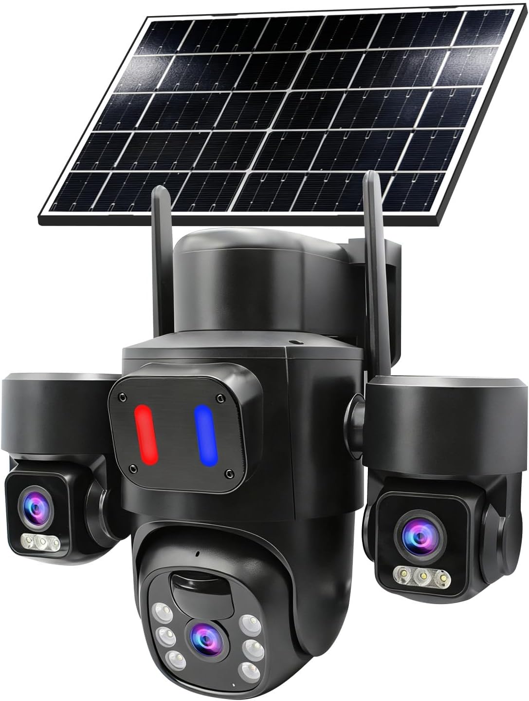 Home Yard Security Cameras - Câmera de Segurança Solar Externa com