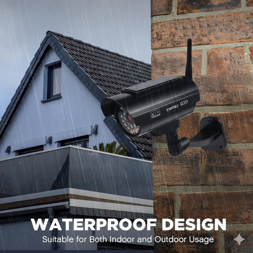 Mini câmera falsa à prova d'ág - Home Yard Security Cameras avaliação e preço