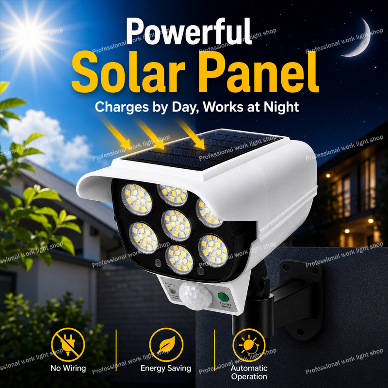 Câmera de Segurança Solar LED  - Home Yard Security Cameras avaliação e preço