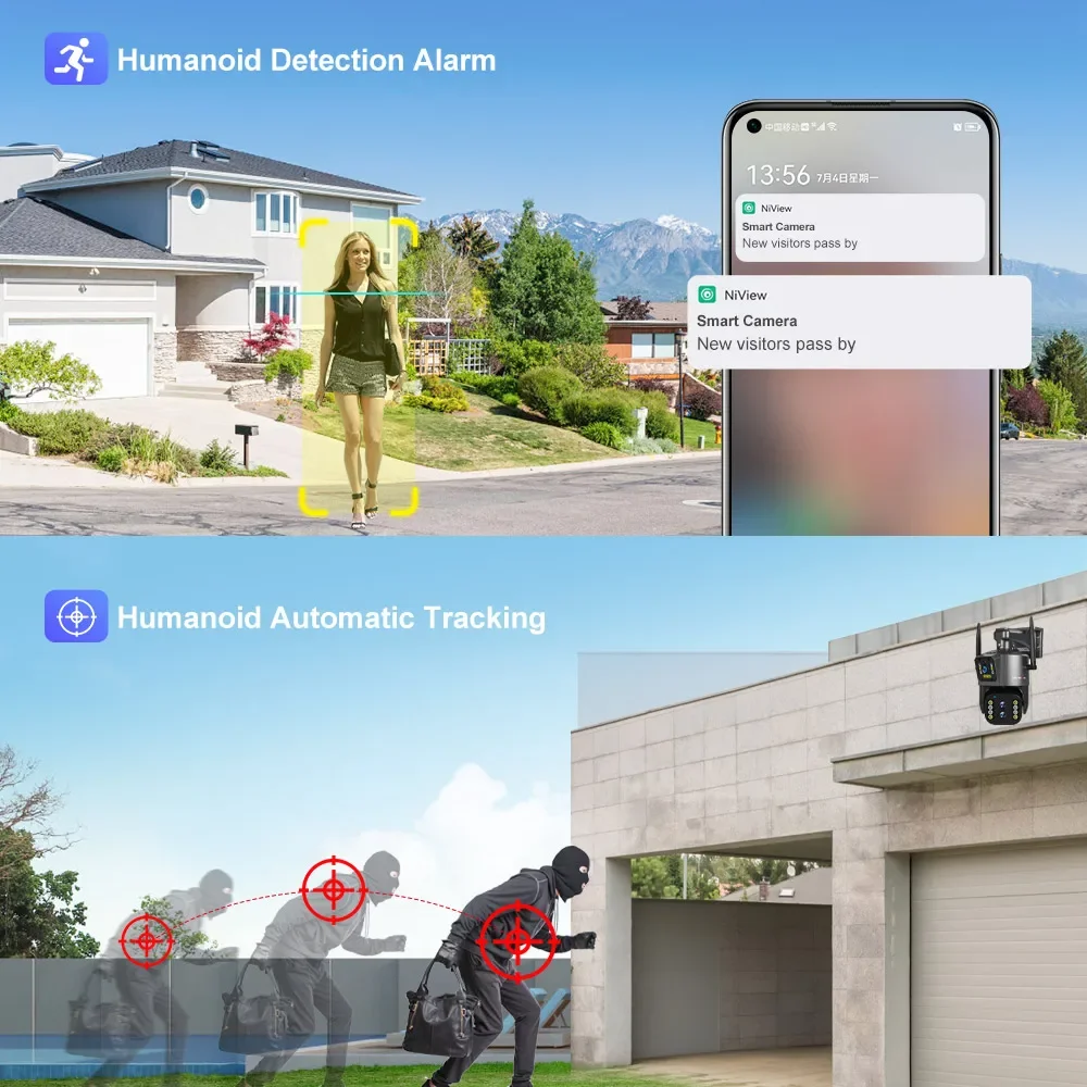 Câmera de Segurança IP 4K 4MP  - Ip Camera Outdoor 4K avaliação e preço