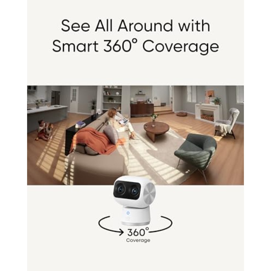 Câmera Interna 4K S350 para se - Home Security Cameras No Subscription avaliação e preço
