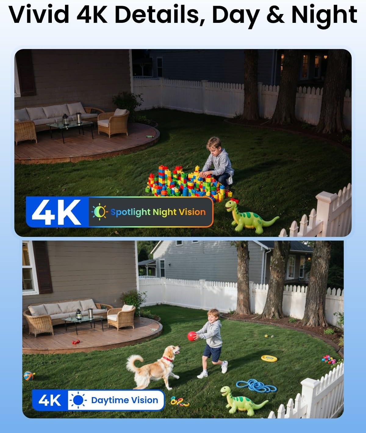 Câmera de Segurança Solar 4K p - Home Security Cameras No Subscription avaliação e preço