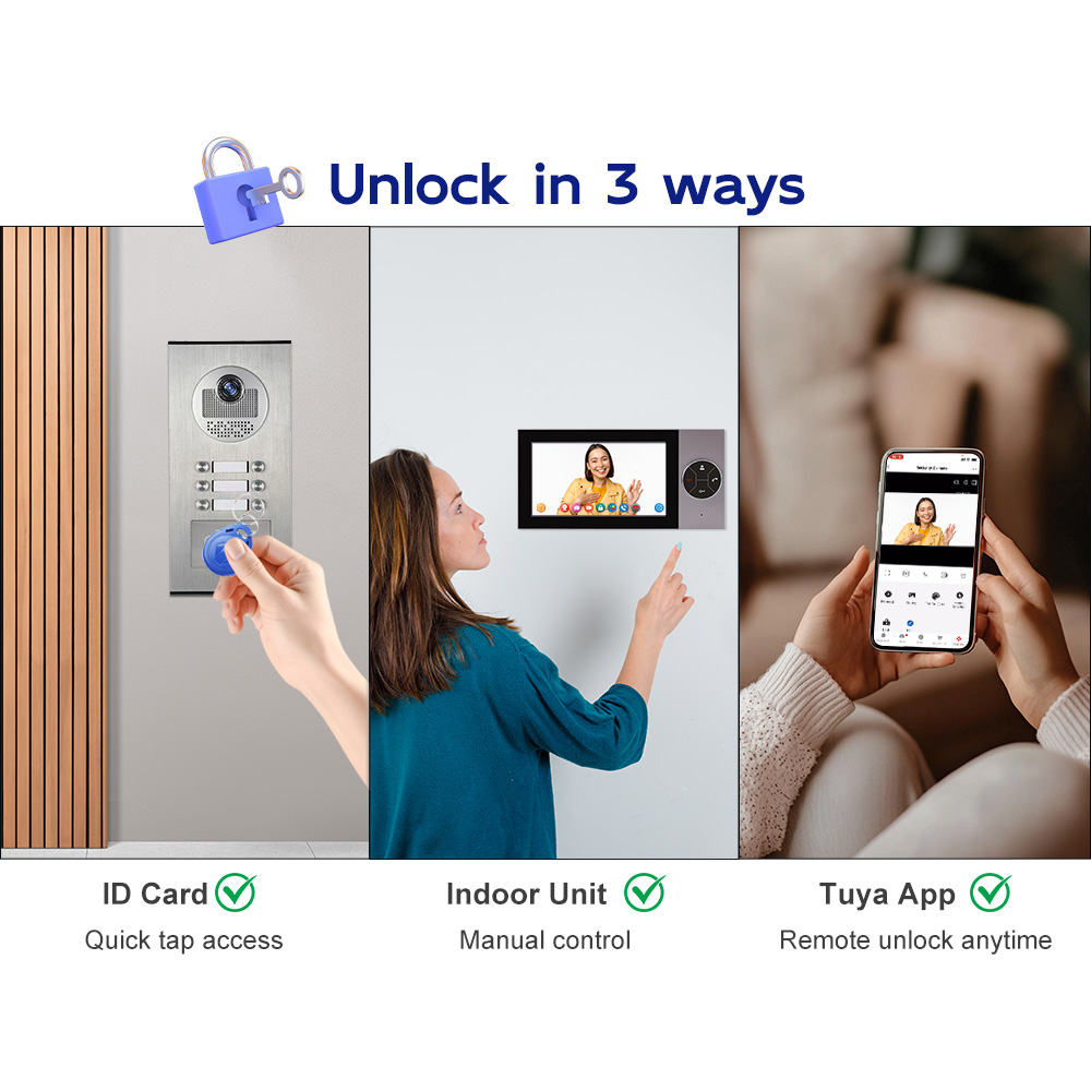 Sistema de Videoporteiro com F - Home Security Units avaliação e preço