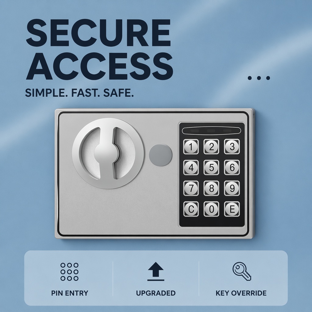 Cofre Eletrônico Digital de Aç - Home Security Upgrades avaliação e preço