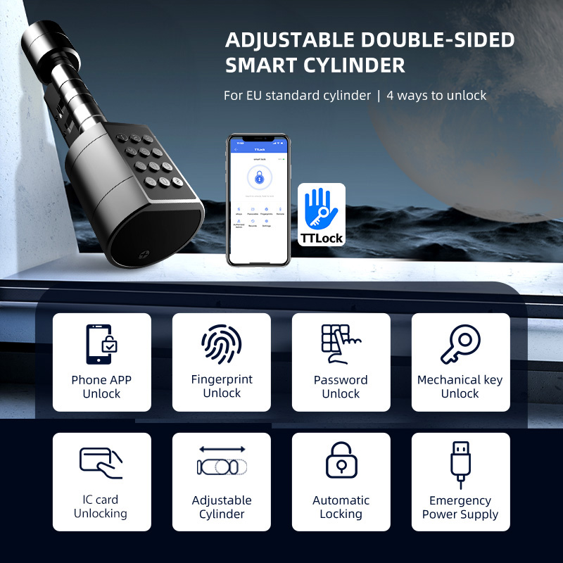 Fechadura de porta cilíndrica  - Home Security Upgrades avaliação e preço