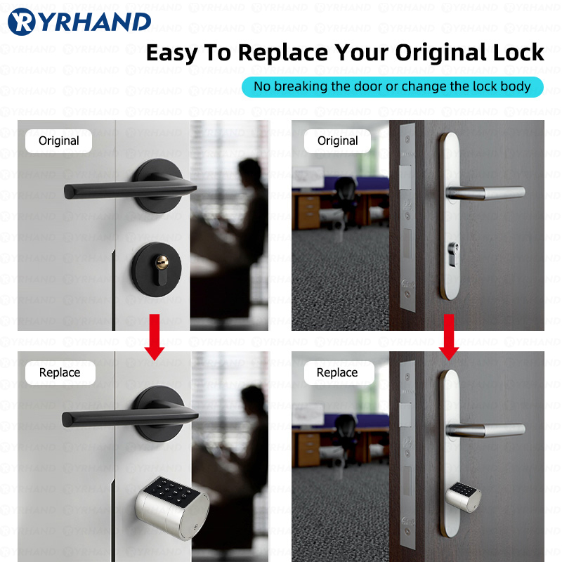 Fechadura de porta cilíndrica  - Home Security Upgrades avaliação e preço