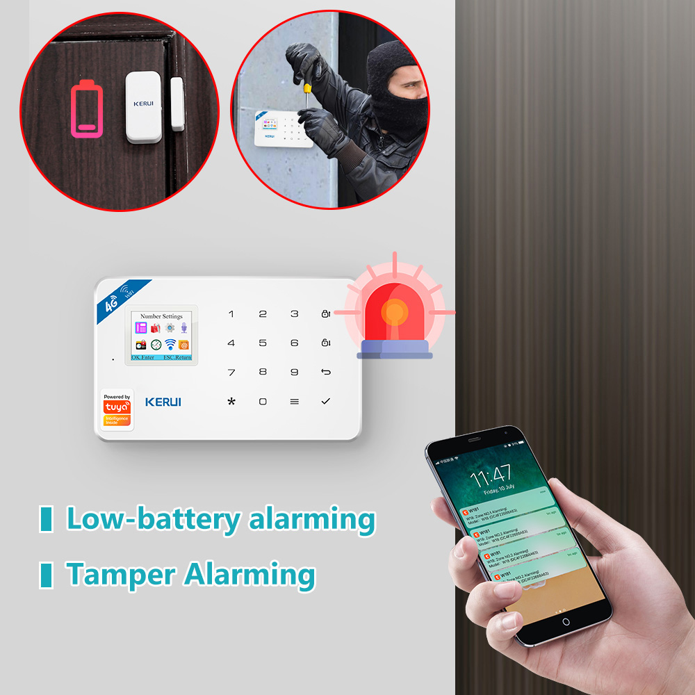 Kerui tuya inteligente w181 si - Home Security Units avaliação e preço