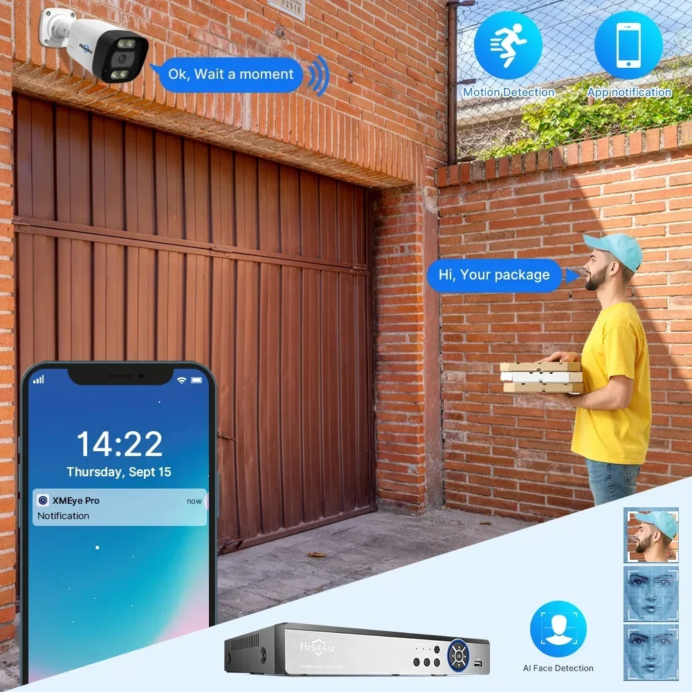 Sistema de Câmeras de Seguranç - Ip Camera Outdoor 4K avaliação e preço