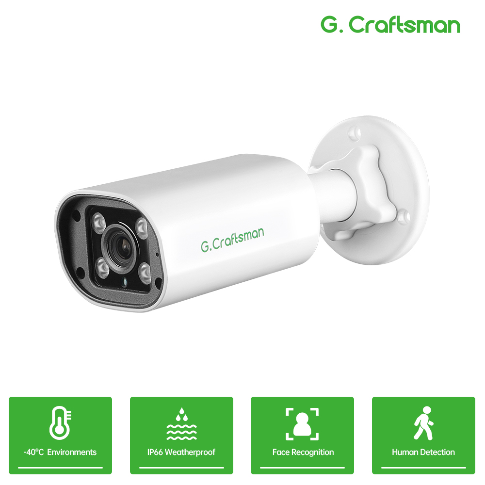 Câmera IP POE C GC PB 4MP, Mic - Home Security Upgrades avaliação e preço