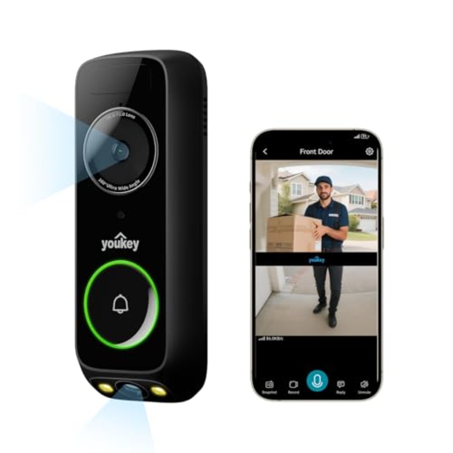 Câmera de campainha sem fio pa - Home Security Cameras No Subscription avaliação e preço