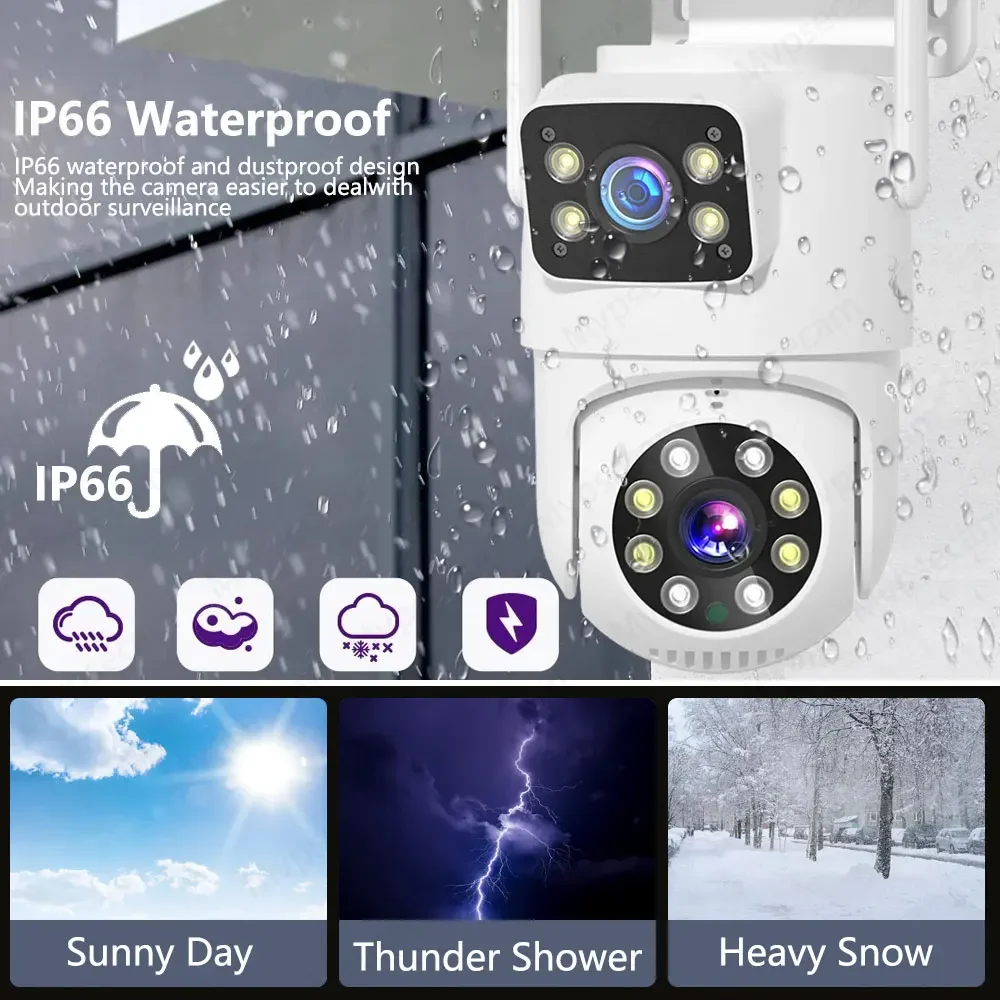 Câmera WiFi Externa de Lente D - Home Yard Security Cameras avaliação e preço
